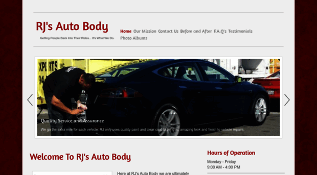 rjsautobody.com