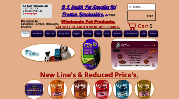 rjsmithpetsupplies.com