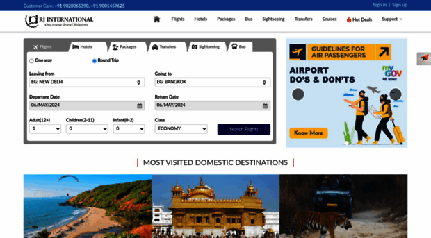 rjtourandtravels.com