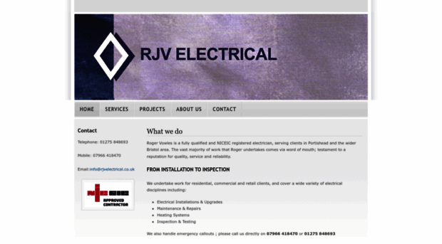 rjvelectrical.co.uk