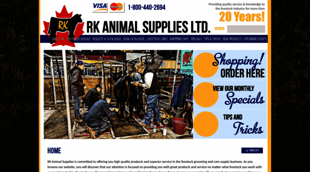 rkanimalsupplies.com