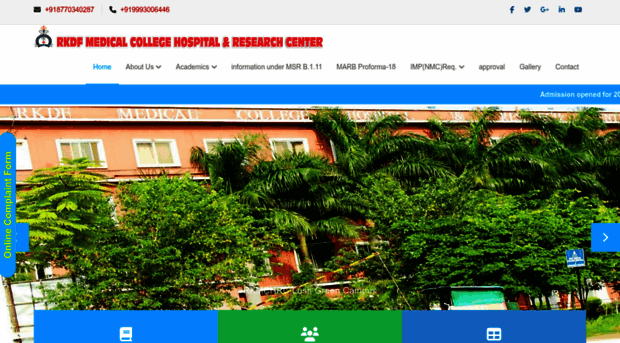 rkdfmedicalcollege.org