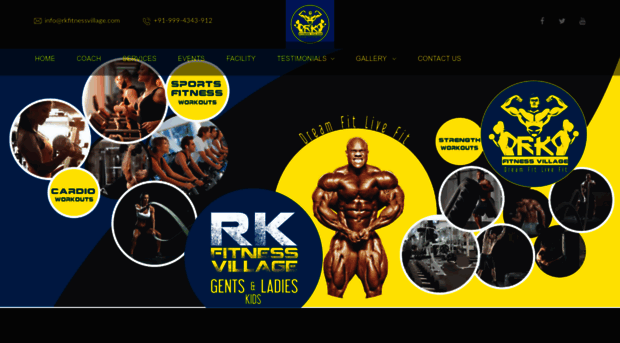 rkfitnessvillage.com