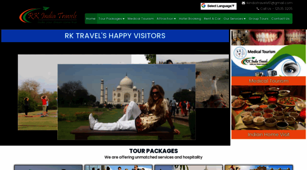 rkindiatravels.com