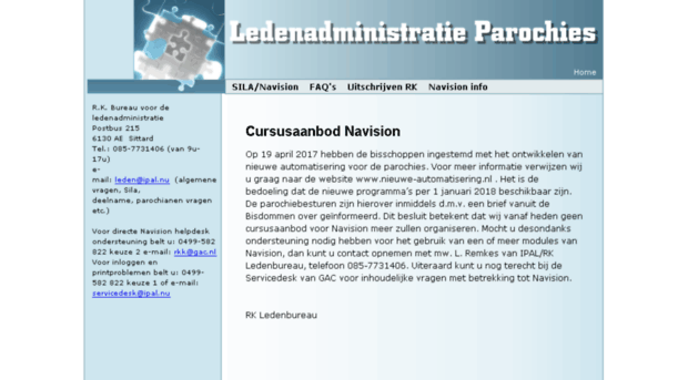 rkledenadministratie.nl