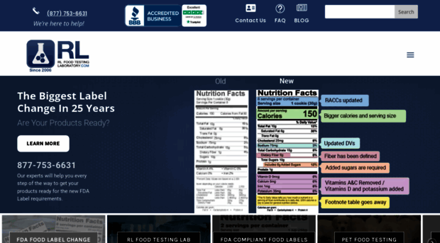 rlfoodtestinglaboratory.com