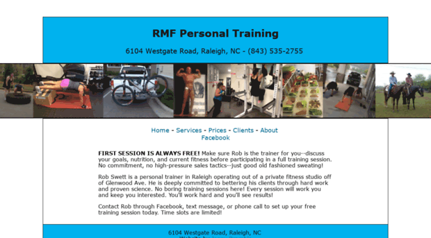 rmfpersonaltraining.net