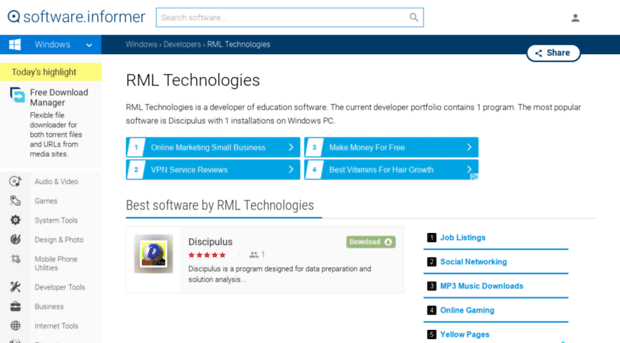 rml-technologies.software.informer.com