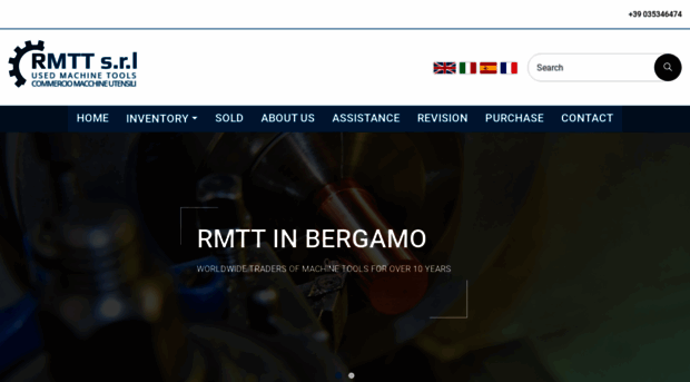 rmttmachinetools.com