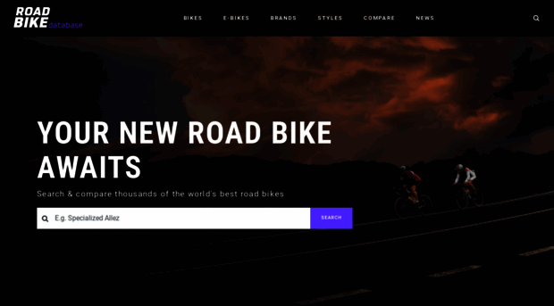 roadbikedatabase.com