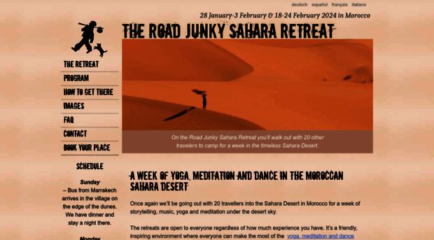 roadjunkyretreat.com