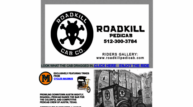 roadkillpedicab.com