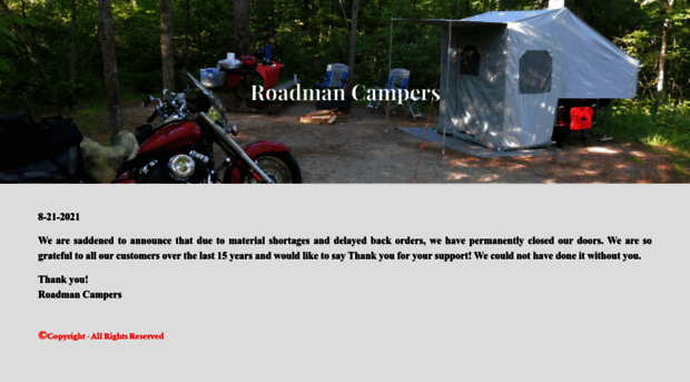 roadmancampers.com