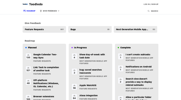 roadmap.toodledo.com