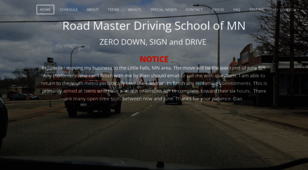 roadmasterdrivingschoolmn.com