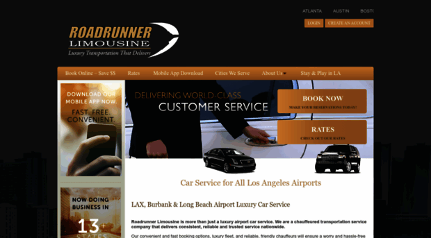 roadrunner-limousine-los-angeles.com