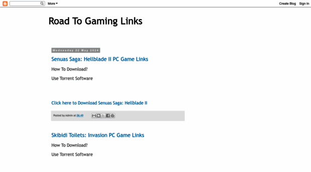roadtogaminglinks.blogspot.in