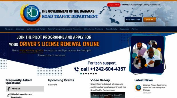 roadtraffic.gov.bs