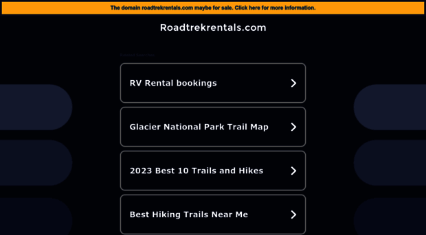 roadtrekrentals.com