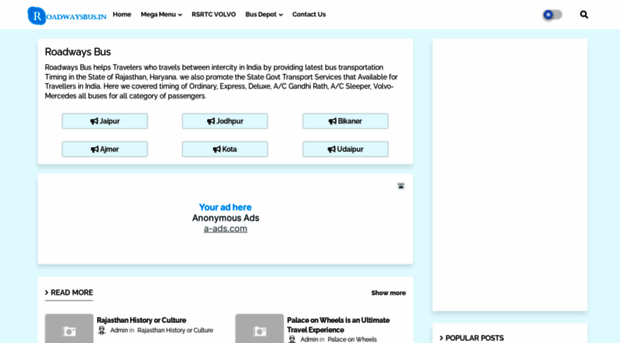 roadwaysbus.in