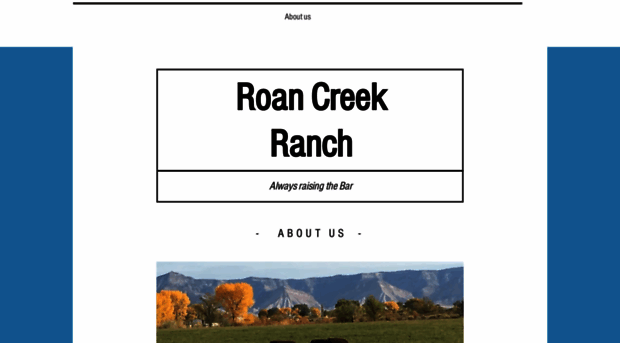 roancreekranch.com