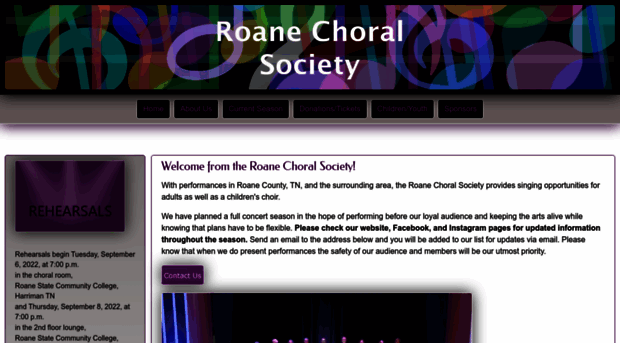 roanechoralsociety.org