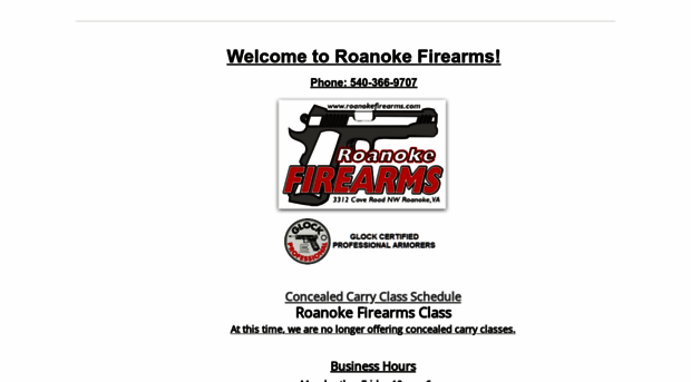 roanokefirearms.com