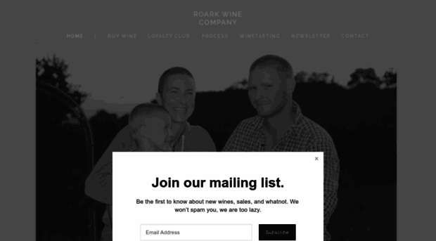 roarkwinecompany.com