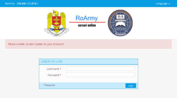 roarmy.adlunap.ro - Login to ILIAS: RoArmy IDL Sys... - Ro Army ...