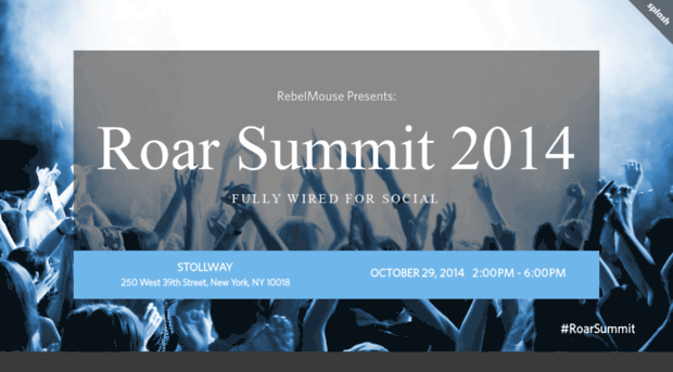 roarsummit2014.splashthat.com