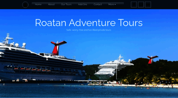 roatanadventuretours.net