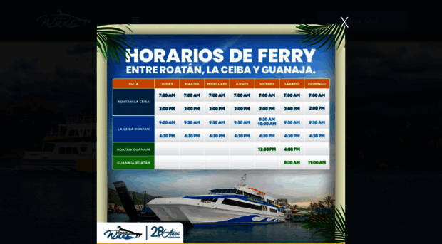 roatanferry.com