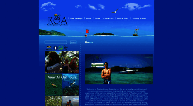 roatanoceanadventures.com