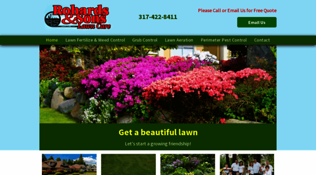 robardsandsonslawncare.com