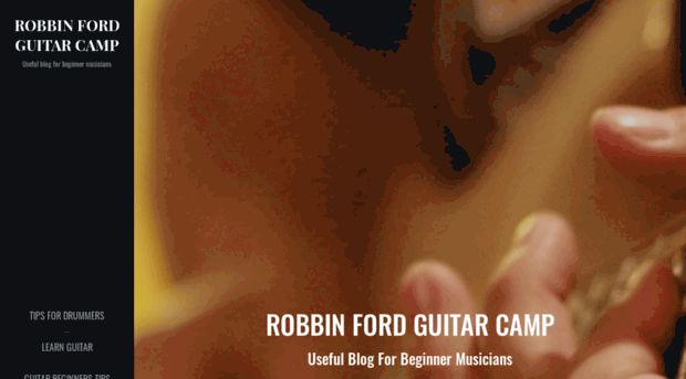 robbenfordguitarcamp.com