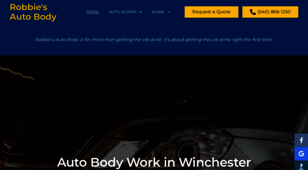 robbiesautobody.com