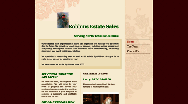 robbinsestatesales.com