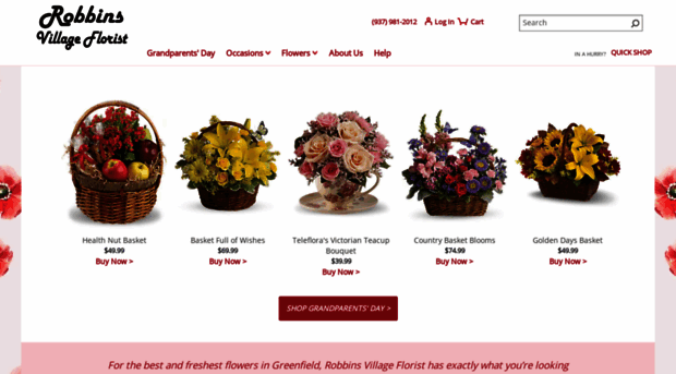 robbinsvillageflorist.com