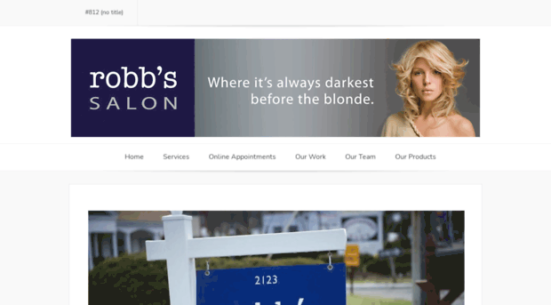 robbssalon.com