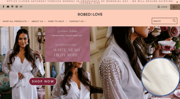 robedwithlove.com