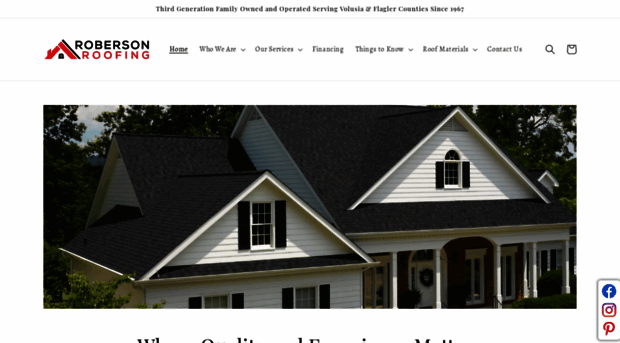 robersonroofinginc.com