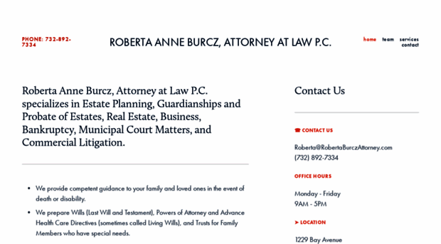 robertaburczattorney.com