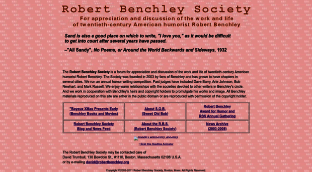 robertbenchley.org