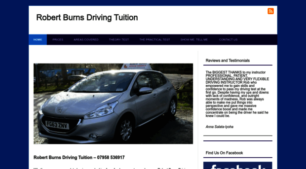 robertburnsdrivingtuition.co.uk