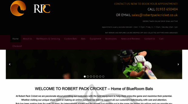 robertpackcricket.co.uk