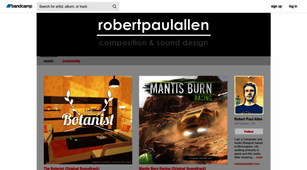 robertpaulallen.bandcamp.com