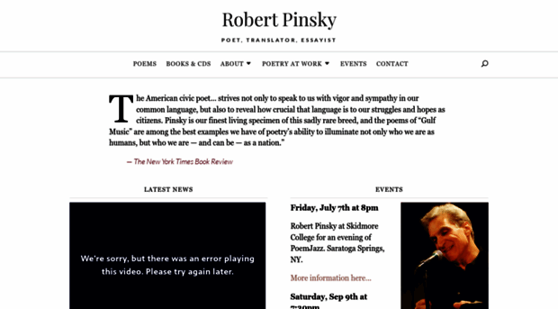 robertpinskypoet.com