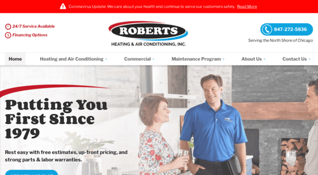 robertsheating.com