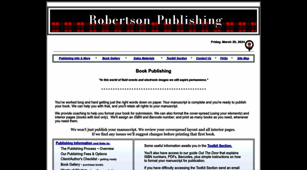 robertsonpublishing.com