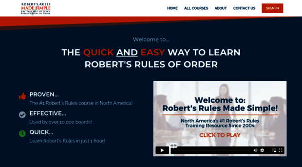 robertsrulesmadesimple.com